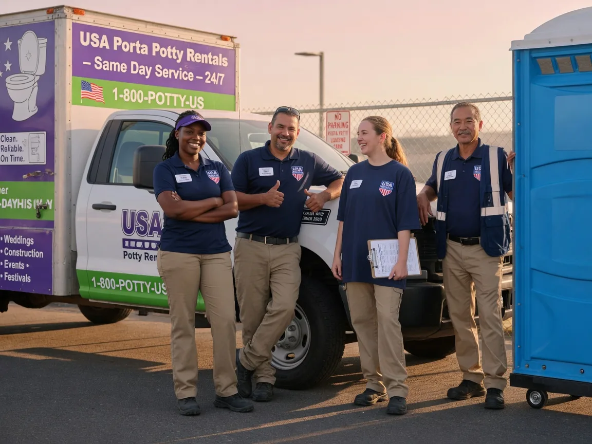 Porta Potty Rental company in Fort Worth, TX